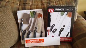 For sale: new set of miracle blade knives