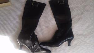 Franco Sarto tall black boots