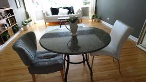 Granite dining or kitchen or patio table