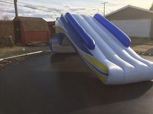 Inflatable slide