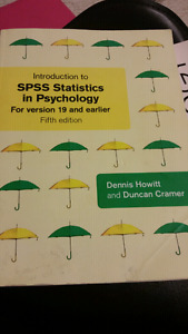 Introduction to Spss statistics in psychology