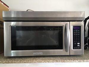 Kitchen aid over the counter microwave