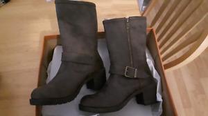 Leather riding boots 6.5