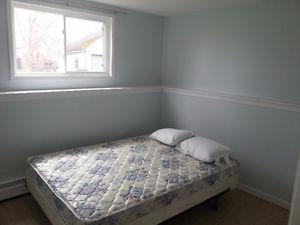Lightly Used Mattress + Box + Frame for Sale