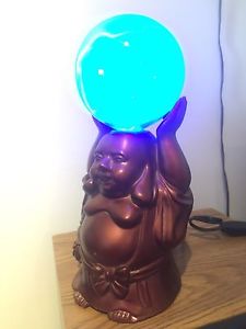 LumiSource Buddha Electra Novelty Plasma Lamp Blue Ball