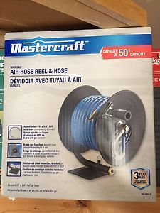 Mastercraft hose reel and hose