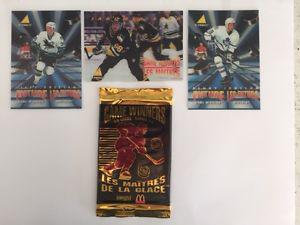 McDonalds  Pinnacle Game Winners 3D Card Hockey Pack