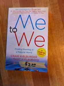 "Me to We" by Craig & Marc Kielburger