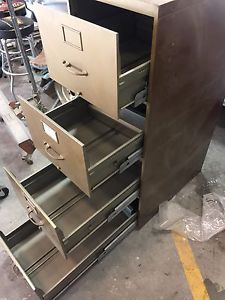 Metal filing cabinet - 4 drawers -$10