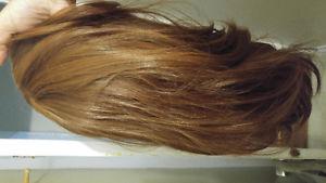 NEW BROWN SYNTHETIC HEAT RESISTANT WIG