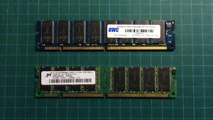 NEW PRICE - 1 GB of SDRAM Memory (2 x 512 MB PC 133 RAM)