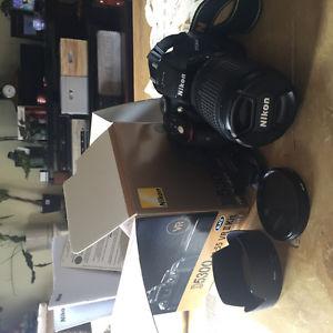 Nikon D with mm/ VR lens plus extras