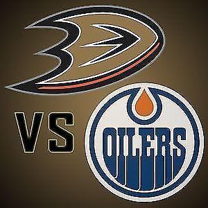 ****Oilers vs Ducks Playoffs Tickets Game #6 - Sun May