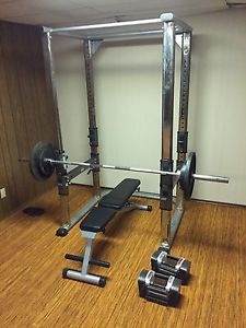 Olympic weights and adjustable Dumbbells