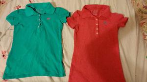 POLO STYLE SHIRTS FROM AEROPASTALE NEW