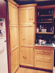 Pine Kitchen Cabinets