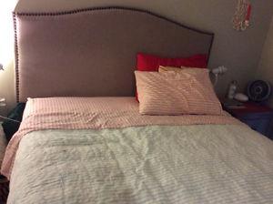Queen bed & mattress