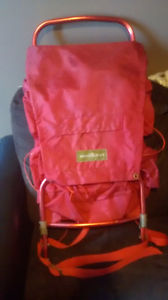 Red mastercraft hiking/camping bag