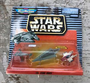 STAR WARS TOYS FOR SALE - MICRO MACHINES SHIPS