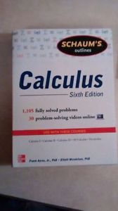 Schaum's outlines - Calculus, 6th edition. Ayres Jr. &