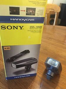 Sony handycam HVL-10NH Battery Video light