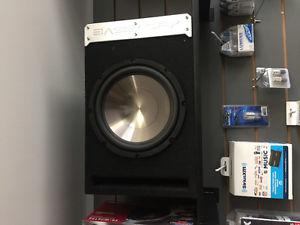 Subwoofers and other car audio equipment