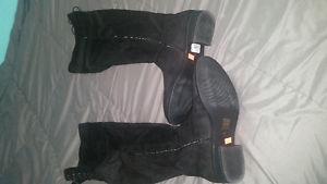 Thigh High Suede Boots Size 10