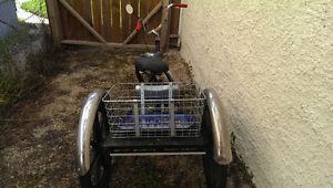 Tricycle (Trike) and Trailer for sale