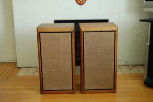 Two KLH 5 Speakers