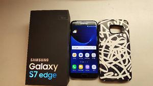 Unlocked Samsung Galaxy S7 Edge, 32gb, Black with Box