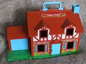 Vintage Fisher Price Dollhouse 's