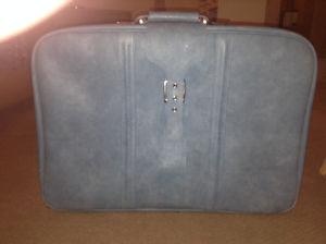 Vintage light blue suitcase - Price is negotiable