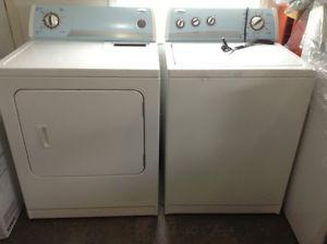 White Whirlpool Washer & Dryer Set