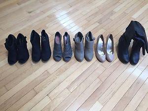 Womens Shoes - NEW Boots/Booties/Pumps - Size 8