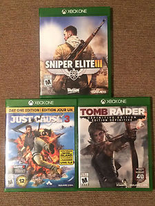 Xbox one games.
