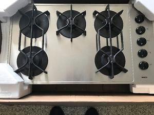 counter cook top stove