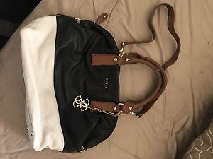 genuine leather guess bag