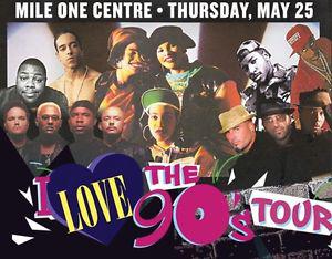 2 Tickets - I Love the 90's Tour