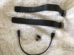2 fitbit charges, $120 for both, Heart rate, sleep, steps