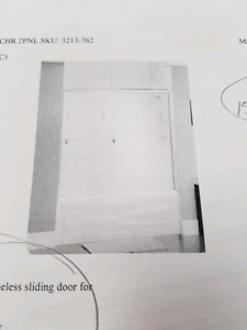 2 panel 54 to  tub doors