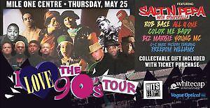 2 tickets for I Love the 90's