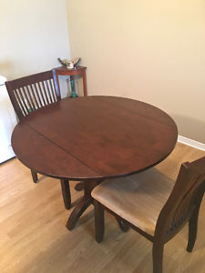 3-PIECE DINING ROOM SET (LESS THAN ONE YEAR OLD)