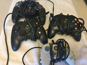 3 X box controllers and a Star Wars game - controller