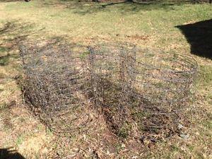 4 Partial Rolls of Page Wire Fencing