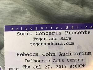 4 Tegan and Sara tickets at Rebecca Cohn July 