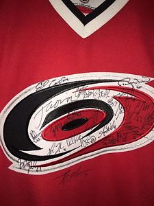 Autographed Carolina Hurricanes jersey