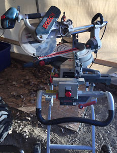 BOSCH 12 inch Mitre Saw with Work Table
