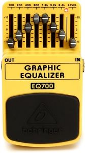 Behringer 7 band Graphic EQ pedal like new !