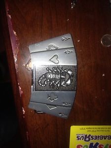 Belt buckle with removable lighter