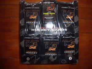 Box of  Pro Set Jumbo Hockey Packs